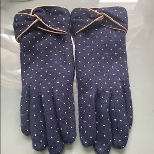 Anthropologie Navy Gloves by STCN Madrid
